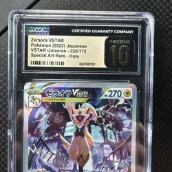 CGC Pristine 10 Zeraora Special Art Rare 220/172 Japanese Pokemon VSTAR Universe - Image 3