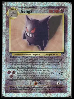 2002 Pokemon Gengar 11/110 Legendary Collection Reverse Holo Read Description - Image 1