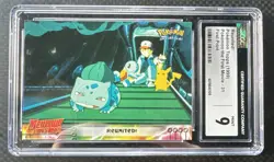 Reunited! #31 First Print Pokemon the First Movie 1999 Topps CGC MINT 9 - Image 2