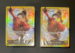 X2 One Piece TCG EN Starter 29 Egghead (ST29) Deck Brick Only NO Pack. Sealed. - Image 1