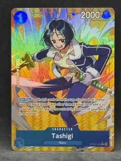 Tashigi Alt Art OP06-050 Wings of the Captain Foil One Piece - Image 2