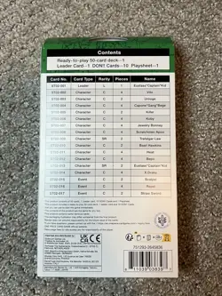 ONE PIECE TCG: Worst Generation Starter Deck (ST-02) New/Sealed - Image 2