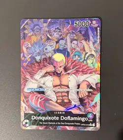 Donquixote Doflamingo (019) (Alternate Art) OP04-019 Kingdoms of Intrigue Foil - Image 1