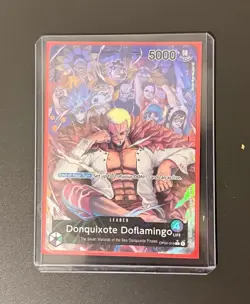 Donquixote Doflamingo (019) (Alternate Art) OP04-019 Kingdoms of Intrigue Foil - Image 3