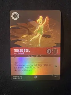 Tinker Bell Fancy Footwork Epic 214/204 Disney Lorcana 10 Whispers In The Well - Image 1