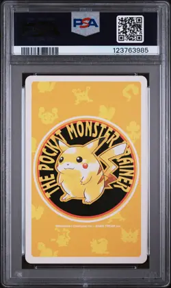 1998 POKEMON YELLOW VERSION PLAYING CARDS JACK OF SPADES RED PSA 10 - Image 2
