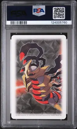 2009 POKEMON PLATINUM VERSION PLAYING CARDS QUEEN OF SPADES AZELF PSA 10 - Image 2