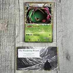 PL Pokemon Holo (Prime) MEGANIUM Card HGSS BLACK STAR PROMO Set HGSS08 HeartGold - Image 1