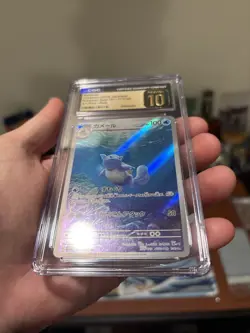 CGC 10 Pristine Wartortle 171/165 AR Art Rare 151 sv2a Pokemon Card - Image 5