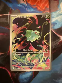 Pokemon Bulbasaur Holo Card Mega Evolution 133/132 ME01 - Image 1