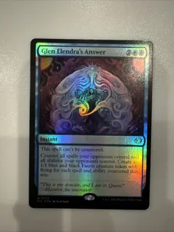 Glen Elendra's Answer Lorwyn Eclipsed Foil Mtg ECL Mythic 52 - Image 1