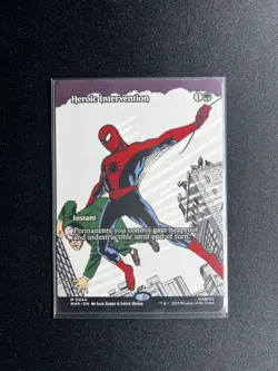 Heroic Intervention (Borderless) Marvel Universe Eternal-Legal Regular NM M 0034 - Image 1