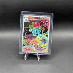Ivysaur Pokemon Mega Evolutions 134/132 Illustration Rare Full Art Holo ME NM - Image 1