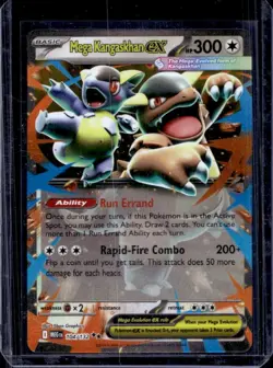 2025 Pokemon Mega Evolution Kangaskhan ex Double Rare #104/132 - Image 1