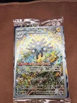 Pokemon TCG Magneton SVP 159 Surging Sparks Promo Card NM Condition, Sealed - Image 2