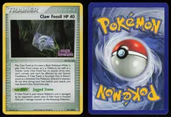 Claw Fossil 91/110 Common Holon Phantoms Reverse Holo Pokemon - Image 3