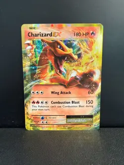 2016 Pokemon Charizard EX Holo 12/108 XY Evolutions NM - Image 1