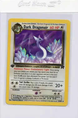 Pokemon - Dark Dragonair #33/82 - Team Rocket - 1st Edition - Lightly played - Image 1