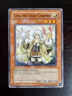Yugioh Lyna the Light Charmer TSHD-EN024 Common Unlimited NM Near Mint - Image 1