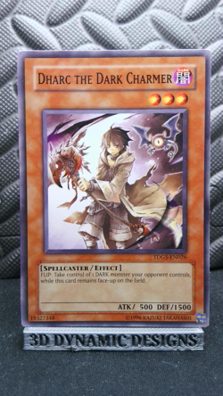| Yugioh Dharc the Dark Charmer TDGS-EN026 Common NM- 🔥 | - Image 1