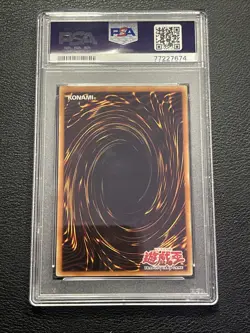 2002 Yu-Gi-Oh!, Legend Of Blue Eyes Polymerization 1st Edition PSA 9 - Image 2