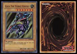 Gaia The Fierce Knight LOB-006 Ultra Rare Yu-Gi-Oh - Image 3