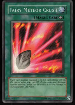 Fairy Meteor Crush PSV-063 Super Rare Pharaoh's Servant Unlimited Yu-Gi-Oh - Image 1
