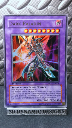 | Yugioh Dark Paladin DPYG-EN016 1st Edition Ultra Rare Duelist Pack Yugi VLP | - Image 1