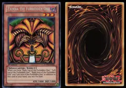 Exodia the Forbidden One LCYW-EN306 Secret Rare 1st Edition Yu-Gi-Oh - Image 3