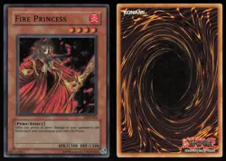 Fire Princess LON-034 Super Rare Labyrinth of Nightmare Unlimited Yu-Gi-Oh - Image 3