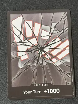 DON!! Card (Shattered) (Double Pack Set Vol. 5) Foil One Piece Two Legends NM - Image 1