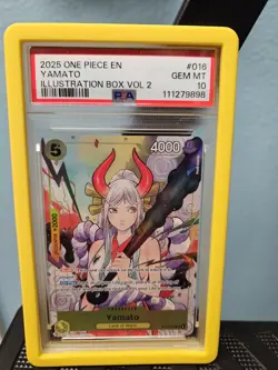 PSA 10 One Piece Illustration Box Volume 2 Promo Yamato - Image 1