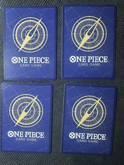 One Piece TCG RORONOA ZORO ST29-014 Egghead Starter x4 Super Rare English - Image 3