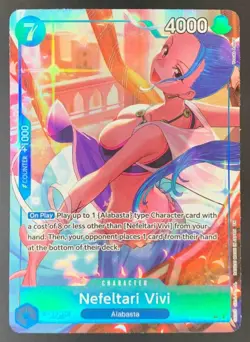 Nefeltari Vivi One Piece TCG EB04-025 Alternate Art OP14 The Azure Sea’s Seven - Image 1