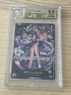 BGS 9.5 One Piece 2024 Boa Hancock #038 Alt Art OP07 500 Years In The Future - Image 1