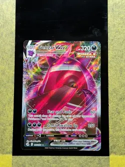 031 - Original Owner Gengar VMAX 157/264 Swsh08: Fusion Strike Pokemon Card - Image 1