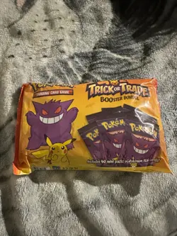 Pokemon 2022 Trick or Treat Trade BOOster Bundle 40 Packs Halloween Cards NEW 820650850783 - Image 1