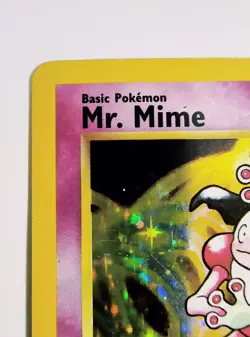 Pokemon TCG Jungle Mr. Mime Card 6/64 Unlimited Edition Holo Rare WOTC-MP - Image 3