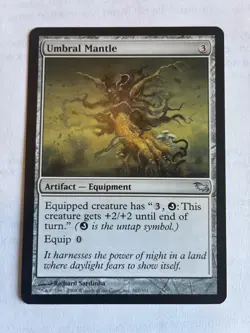 MTG Umbral Mantle NM the List Shadowmoor 267/301 Regular Uncommon MTG - Image 1