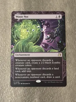 MTG ** Waste Not ** Wilds of Eldraine ** NM/Mint - Image 1