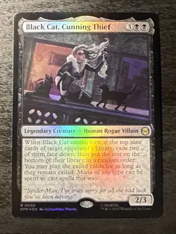 Black Cat, Cunning Thief Marvel's Spider-Man Foil - Image 1