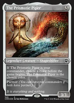 The Prismatic Piper x1 1x FOIL ETCHED Commander Legends NM MTG - Image 1