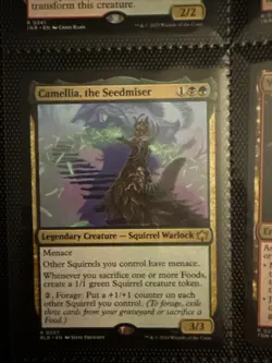 Camellia, the Seedmiser - Bloomburrow Regular - MTG - NM - Image 1