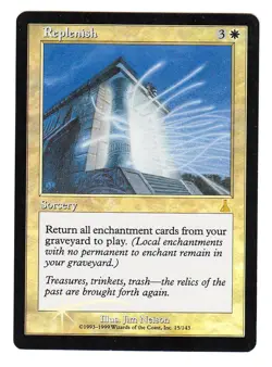 MTG Replenish Foil English UD Urza's Destiny NM/EM - Image 1