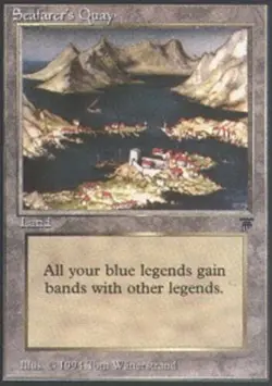 MTG Seafarer's Quay, Moderate Play, English Legends - Image 1