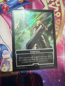Foretell Treasure Double-Sided Token (Surge Foil) T Commander: FINAL FANTASY LP - Image 1