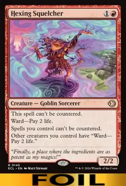 Hexing Squelcher ** FOIL ** #145 - Lorwyn Ecliped - NM MTG - Image 1