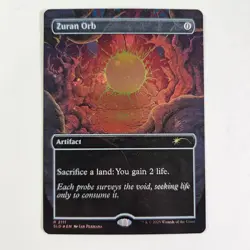 Zuran Orb Alien Auroras Galaxy Foil MTG Secret Lair SLD Magic - Image 1
