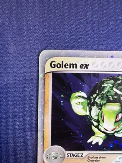 Pokemon TCG EX Dragon Golem EX 91/97 Ultra Rare Holo Card MP - Image 2