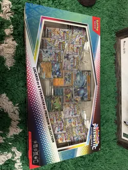 PRISMATIC EVOLUTIONS NEW Lucario EX and Tyranitar EX Premium Collection - Image 1